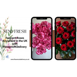 Send Fresh, Fragrant Roses Anywhere in the UK with FlowersUKDelivery